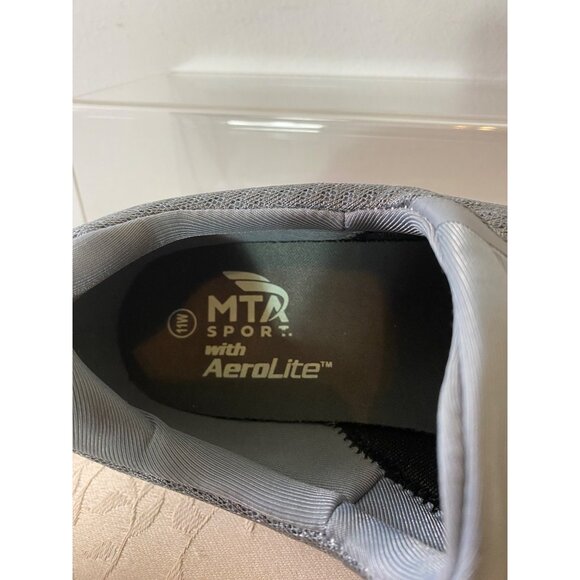 MTA Womens Gray Slip-On Athletic Sneakers Size 11 W - Picture 8 of 9